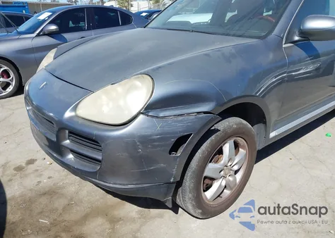 2005 Porsche Cayenne z USA, uszkodzony, nr VIN WP1AA29P45LA20902